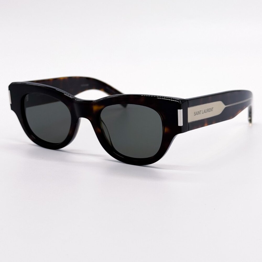 NEW SAINT LAURENT SL 573 002 DARK HAVANA WOMEN SUNGLASSES SAINT LAURENT SL573 - Picture 4 of 10